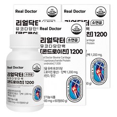 Real Doctor 牛軟骨萃取蛋白聚醣 1200mg&維他命D錳錠 60g, 60顆, 3個