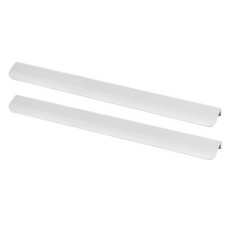比爾斯布羅 家具把手 600mm, 2個, 白色