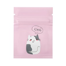 UTOOKII 平口夾鏈鋁箔藥品分裝袋 PET/鋁箔/PE 食品級材料, 1組, 6 x 8cm, 50個裝