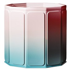 Wonine 免組裝折疊式移動浴缸, 藍粉色, 1個