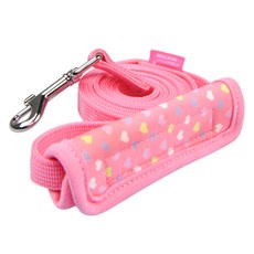 핑카홀릭 반려동물 마벨 리드줄 AL7860, 핑크, 1개