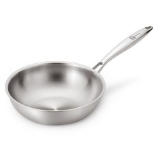 WITHUS PN豐年 Witus Proline 全包覆三層不鏽鋼宮廷炒鍋, 24cm, 1個