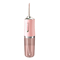 小麥購物 便攜式電動沖牙機 234g, C116, 粉色