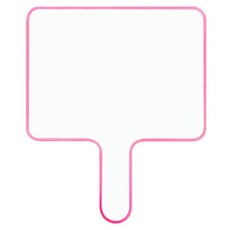 온업 손잡이 화이트보드 핑크, 멜라닌