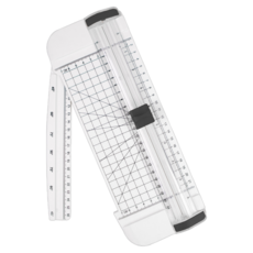 Modian 辦公室護手型滾輪切紙機, 黑色, A4