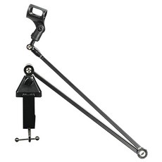 위니즈 스튜디오 마이크 암 거치대, 블랙, 1개, WZ-MH0004