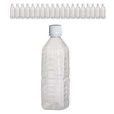 首爾包裝方形酵素耐熱PET瓶, 20個, 500ml