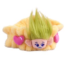 BUTTERSHOP #Universal Trolls 洗臉髮帶 FREE, 1個, 黃色
