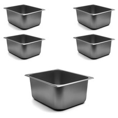 hwayoung STS304 不鏽鋼調理盤 150 1 / 2, 5個, 單品