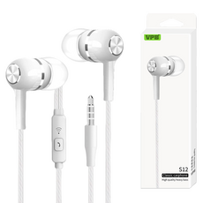 VPB 簡約有線耳機, 單一商品, 白色