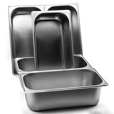 hwayoung STS304 不鏽鋼調理盤 100 1 / 3, 5個, 單品