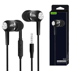 브이피비 심플 유선 이어폰 블랙