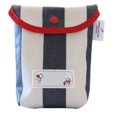 슈슈룸 어린이집 유치원 방수 약파우치, 스트라이프