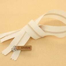 해피베어스 꾸뛰르 소잉 지퍼 50cm, 베이지, 1개