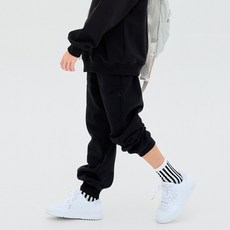 unifriend 兒童基本款迷你毛圈束口褲