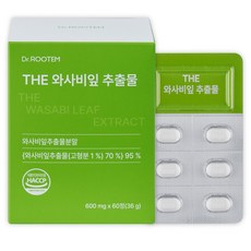 닥터루템 정품 THE 와사비잎 추출물, 1개, 60정