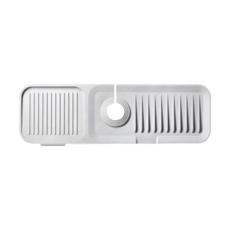 小麥購物 G217水龍頭瀝水墊 基礎 85g, 淺灰色, 4個