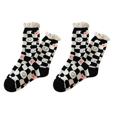 소니오 여성용 드림걸 러블리 패션 양말 2켤레 세트