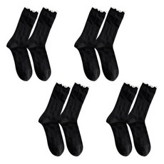 소니오 여성용 데이나잇 패션 양말 4켤레 세트