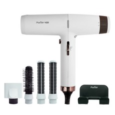 T-PEOS 航空馬達 Air Curl 吹風機 H20-1 1300W, 暖灰色