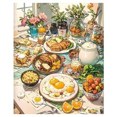 Taminayo 室內繪畫 DIY, 早午餐 B, 1個