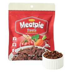 바잇미 강아지 미트파이 노즈워크 초미니 트릿, 60g, 1개, 오리고기