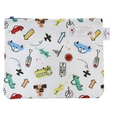 Chouchourroom幼兒園掛環毛巾防水袋, 汽車