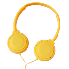 JBL 摩登有線頭戴式耳機, 單一商品, 黃色