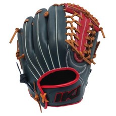 IKJ 全方位右投用手套 RP BP-5, 海軍藍 + 紅色, 1個