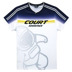 Court Advantage 男性運動機能全能短袖圓領T恤 25S11