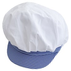 네오 반망사 위생모자, 블루체크, 1개