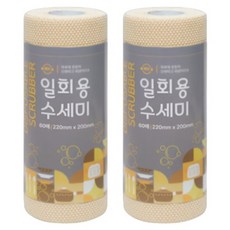 拋棄式菜瓜布, 2個, 60入, 單一顏色