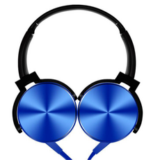 Tidyhome 簡潔便攜式有線耳機, 單一商品, 藍色