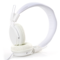 TIDY HOME 時尚有線頭戴式耳機, 單一商品, 白色