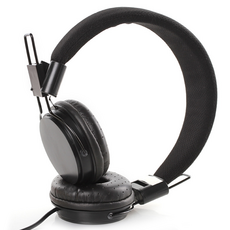 타이디홈 힙한 유선 헤드셋 블랙