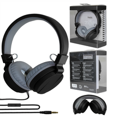 Tidy Home 整潔簡約有線頭戴式耳機, 黑色, 單一商品