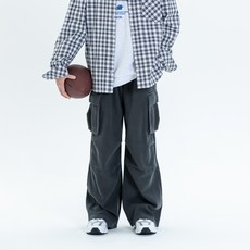 JCB 男童色素染色寬鬆工裝運動褲 U161