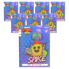 荒野亂鬥 國小寬行英文筆記本, 8個, 混合色