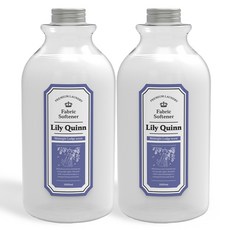 LilyQuinn 頂級衣物柔軟精 午夜玫瑰 正裝, 2個, 1L