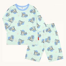 몰리멜리프렌즈 아동용 디즈니 덤퍼 하이 7부 실내복 상하 세트