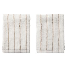 JAJU (JAJU) 竹製廚房巾, 米色, 2個