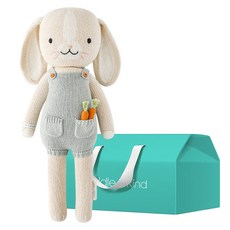 Cuddle+Kind 100% 手工安撫娃娃 + 禮物盒組合, 1套, 小亨利兔子(娃娃)