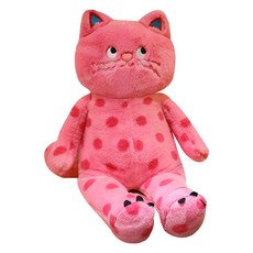 Dadaland 愛心圓點貓咪娃娃, 40cm, 1個, 混合色