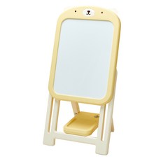 모던하우스 꼬곰이 높이조절 화이트 자석보드, 옐로우, 1개