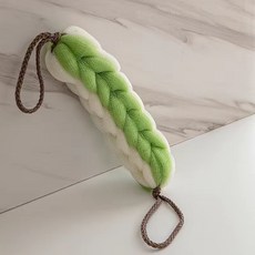 정월마켓 롱 바디 샤워타올, 그린, 1개, 1개입