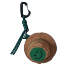 옵션에이 스마일햇 이어폰 주머니 케이스, 브라운, 1개