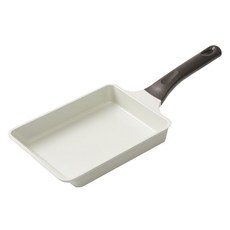 JAJU電磁爐適用抗菌陶瓷塗層方形玉子燒鍋, 20cm, 1個