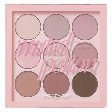 MACQUEEN NEWYORK 魅影心情9色眼影盤, 1個, 混合色