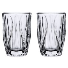 프렌치마르스 튤립라인 클래식 아이스 유리컵 MMM2286, 롱, 2개