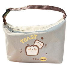 B2WIN 廚房用品 便當袋, 灰色, 1個